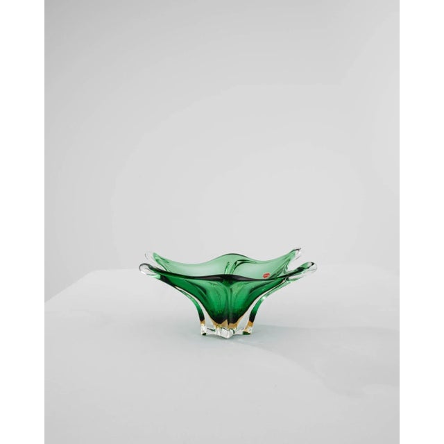 Mid-Century Modern Vintage Italian Glass Plateau For Sale - Image 3 of 10