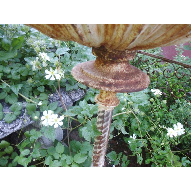 Cast Iron Birdbath, 1990s For Sale - Image 14 of 17