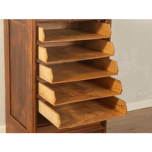 Art Deco Roller Shutter Cabinet For Sale - Image 5 of 9