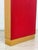 Metal Mid-Century Red Shoe Cabinet For Sale - Image 7 of 11