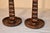 Late 19th Century Pair of Late 19th Century Turned Oak Candlesticks For Sale - Image 5 of 5