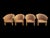 Vintage Wicker Scalloped Shell Club Chairs - a Set For Sale - Image 11 of 11