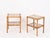 French Riviera Nightstands in Bamboo and Rattan and Glass, Italy, 1970, Set of 2 For Sale - Image 10 of 14