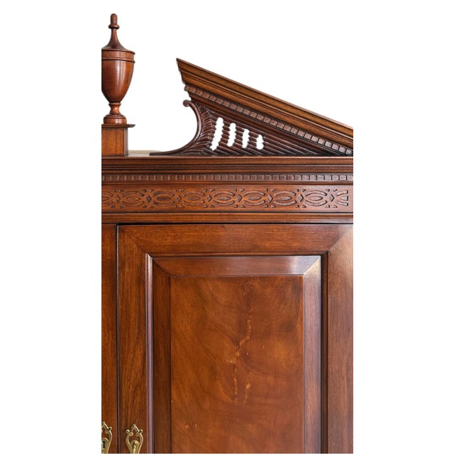 Chippendale Style Mahogany Secretary From the “Historic Charleston” Collection by Baker Furniture For Sale In Atlanta - Image 6 of 11