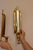 Gold Mid-Century Swedish Brass Sconces, Set of 2 For Sale - Image 8 of 18