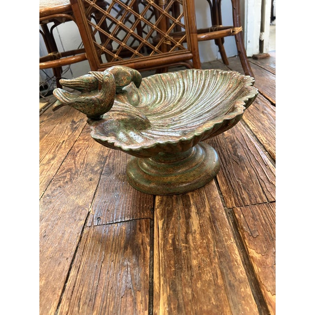 Verigris Garden Birdbath Ornament For Sale - Image 10 of 15