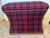 Custom Ralph Lauren Plaid Storage Ottomans -a Pair For Sale - Image 10 of 11