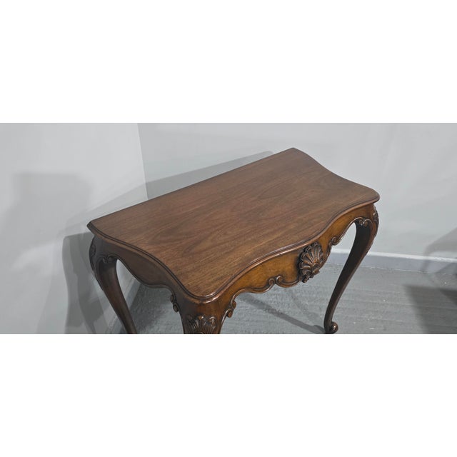 Mahogany Console Hall Table, 1900 For Sale - Image 9 of 13
