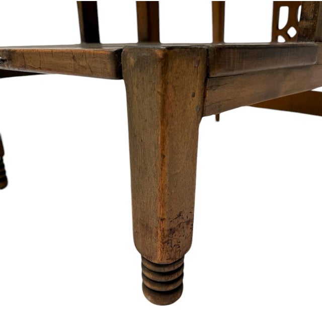 Art Deco Library Chair by Jac. Van Den Bosch, 1916 For Sale - Image 14 of 15