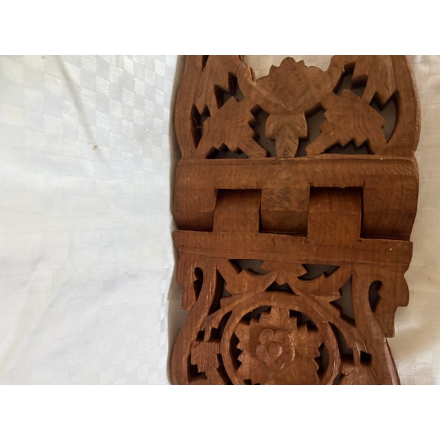 Mid 20th C Hand Carved Book Stand For Sale - Image 14 of 15