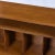 Brown Renzo Rutili Style Fretwork 40 Inch Credenza Tv Stand Console Record Cabinet For Sale - Image 8 of 12
