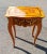 Chestnut New Marquetry French Style Side Table/Desk With Drawer New Style for Home and Office For Sale - Image 8 of 10