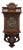 Antique Art Nouveau German Black Forest Jugendstil Walnut Regulator Wall Clock For Sale