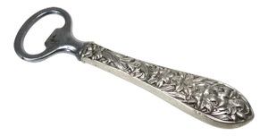 Antique Sterling Silver Handle Soda & Beer Bottle Opener