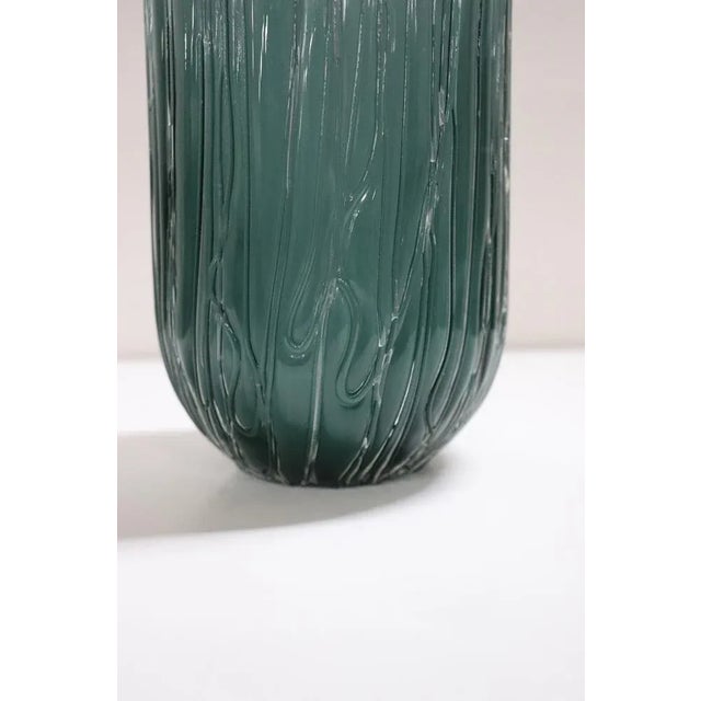 Murano Artistic Glass Vase, 1970s For Sale - Image 4 of 14