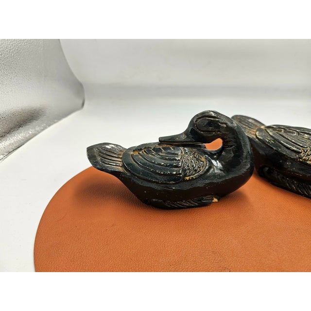 Danish Wooden Ducks, 1950s, Set of 2 For Sale - Image 4 of 9