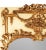 Mid 20th Century Vintage Neoclassical Style Giltwood Trumeau Mirror For Sale - Image 5 of 11