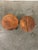 Contemporary Danish Organic Modern Stools or Side Tables- A Pair For Sale - Image 3 of 6