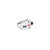 Art Deco Designer Dome Ring With Multicolor Stone- Size 6 For Sale - Image 6 of 10