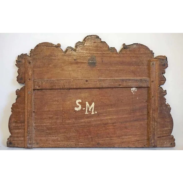 18th Century 18th Century Indo-Portuguese Baroque Silver Mounted Frame For Sale - Image 5 of 8