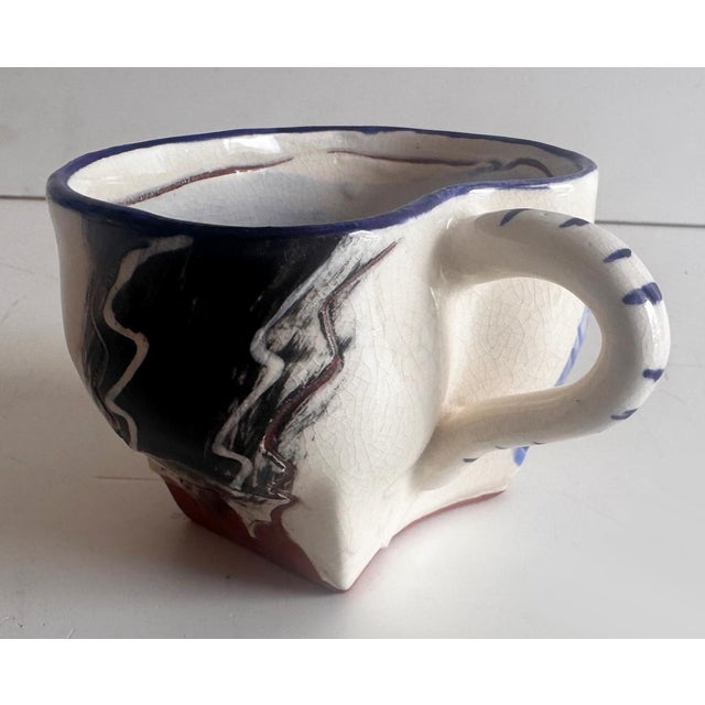 1980s Loughran Unique Abstract 43 Piece Ceramic Dinner Set, Kidney Shaped For Sale - Image 14 of 18