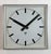 Metal Large Grey Square Wall Clock from Pragotron, 1970s For Sale - Image 7 of 18