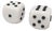 Big Italian Marble Dice, Italy, 1970, Set of 2 For Sale