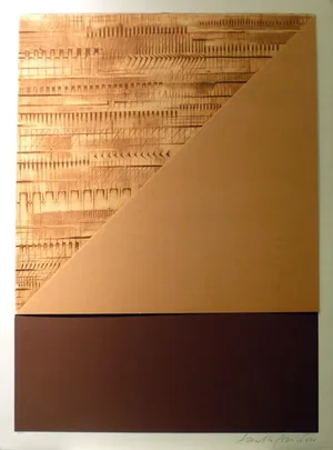 1974 Arnaldo Pomodoro Italian Folded Page Lithograph Print