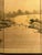 Wood Vintage Japanese Byōbu Hand-Painted Silk Landscape Folding Screen For Sale - Image 7 of 13
