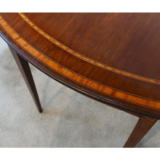 Georgian Sheraton Pembroke Table Drop Leaf, 1790s For Sale - Image 5 of 11
