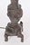 1969 Tall Smokey Tunis Hand Carved Poplar Table Lamp For Sale - Image 12 of 13