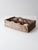 Vintage Divided Wicker Gathering Basket For Sale - Image 12 of 15
