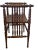 American 19th Century American Oak Bench With Bobbin Turned Sides and Shaped Seat. For Sale - Image 3 of 8