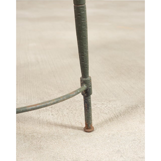 Set of Six Mario Papperzini Lattice Garden Dining Armchairs For Sale - Image 18 of 18