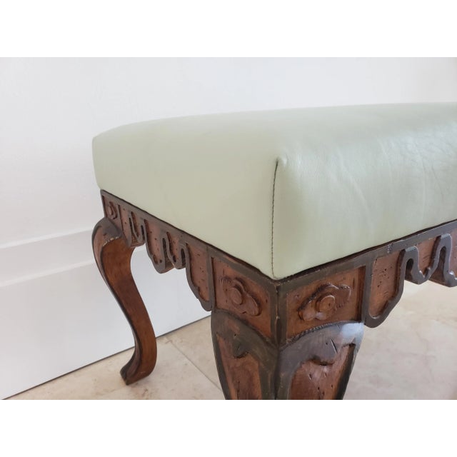 Michael Taylor Lucarini Bench by Michael Taylor Designs For Sale - Image 4 of 10