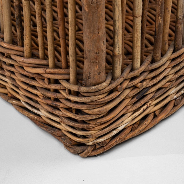 1920s French Wicker Basket For Sale - Image 13 of 18