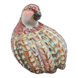 Vintage Toyo Hand-Painted Ceramic Partridge