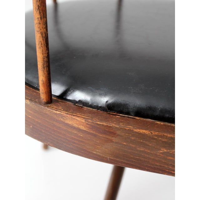 Mid-Century Danish Modern Spindle Back Chair For Sale - Image 16 of 18