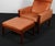 Set of Model AP62 Lounge Chair and Ottoman in Leather by Hans J. Wegner, 1960s For Sale - Image 6 of 12