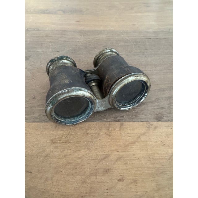Vintage Leather and Brass Field Googles For Sale - Image 11 of 11
