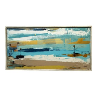 Steve Adam Abstract Palm Series #0509 Original Painting, Signed For Sale