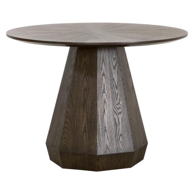 This charming round dining table is perfect for smaller spaces. Measuring 42â€ in diameter, this beautiful ash wood table...