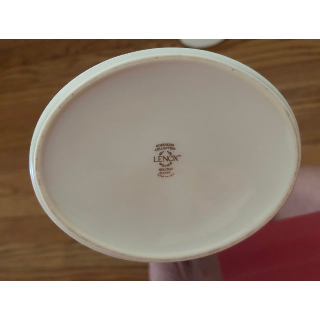 Traditional 1990s Holiday by Lenox Coffee Pot, Discontinued For Sale - Image 3 of 6