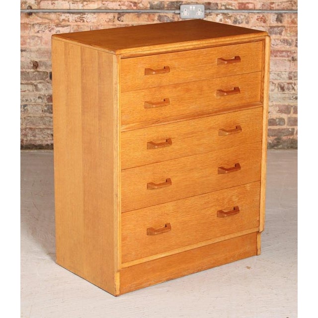 Mid-Century Oak Brandon Chest of Drawers from G-Plan, 1950s For Sale - Image 3 of 11