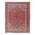 Antique Persian Heriz Serapi Rug With Central Medallion and Geometric Design 9'0 X 12'0 For Sale