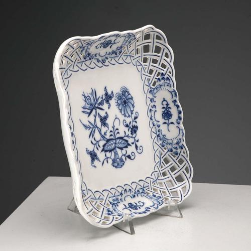 Porcelain Tray from Meissen For Sale - Image 3 of 8