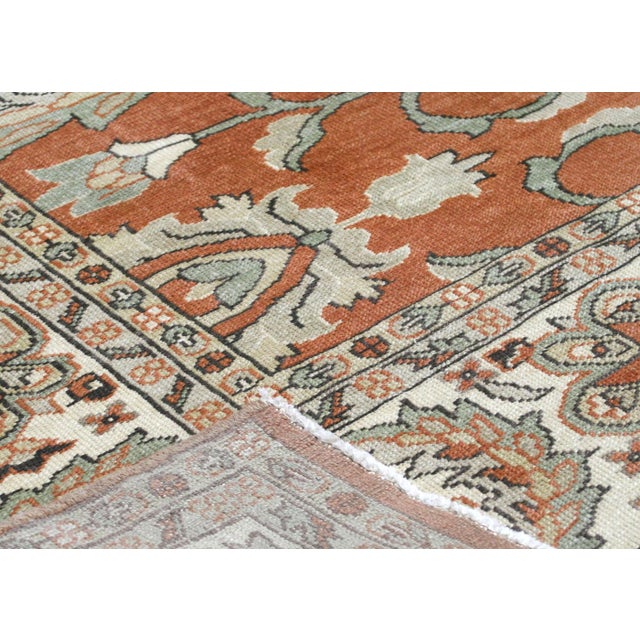 1960s Egyptian Sultanabad Rug For Sale - Image 4 of 6