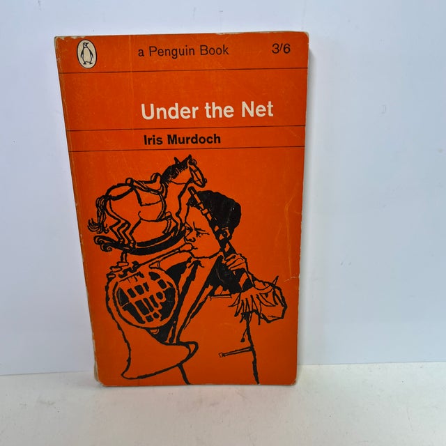1960s Vintage Fiction Iris Murdoch Soft Cover Books Set/4 For Sale - Image 5 of 6