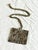 1960s Vintage Coro Philodendron Relief Pendant Necklace For Sale - Image 5 of 12