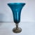 Mid 20th Century Vintage Gorham Footed Vases Turquoise and Sterling Silver-a Pair For Sale - Image 5 of 12